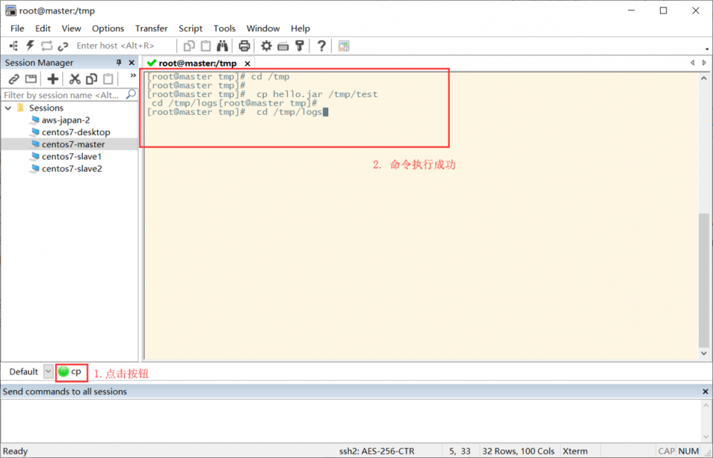 SecureCRT高效操作——反空闲、按钮栏、端口转发跳板