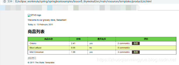 史上最详 Thymeleaf 使用教程