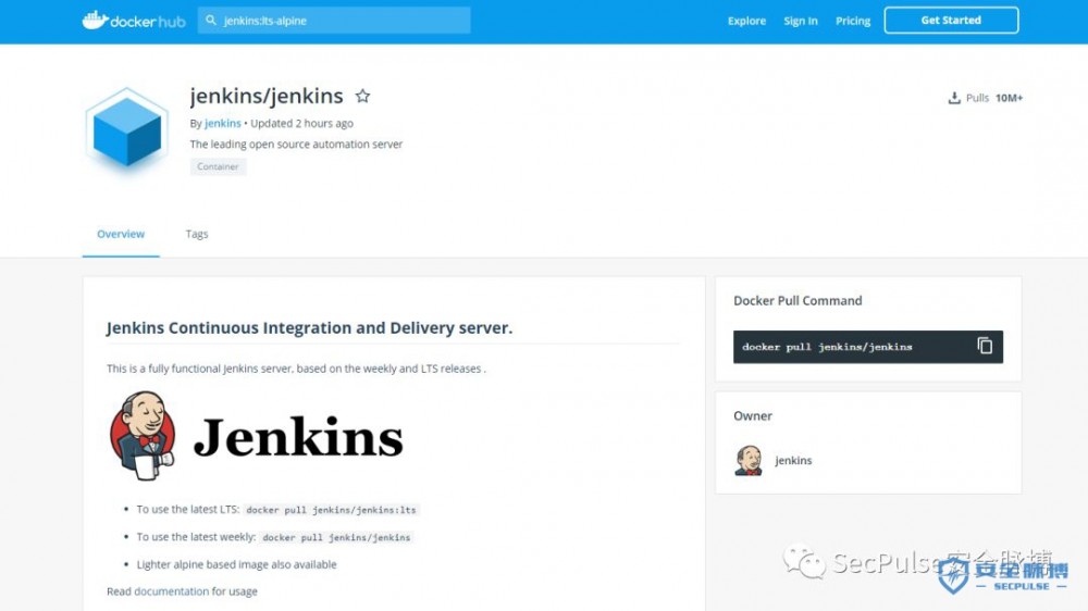 Jenkins Git client插件命令执行漏洞(CVE-2019-10392)