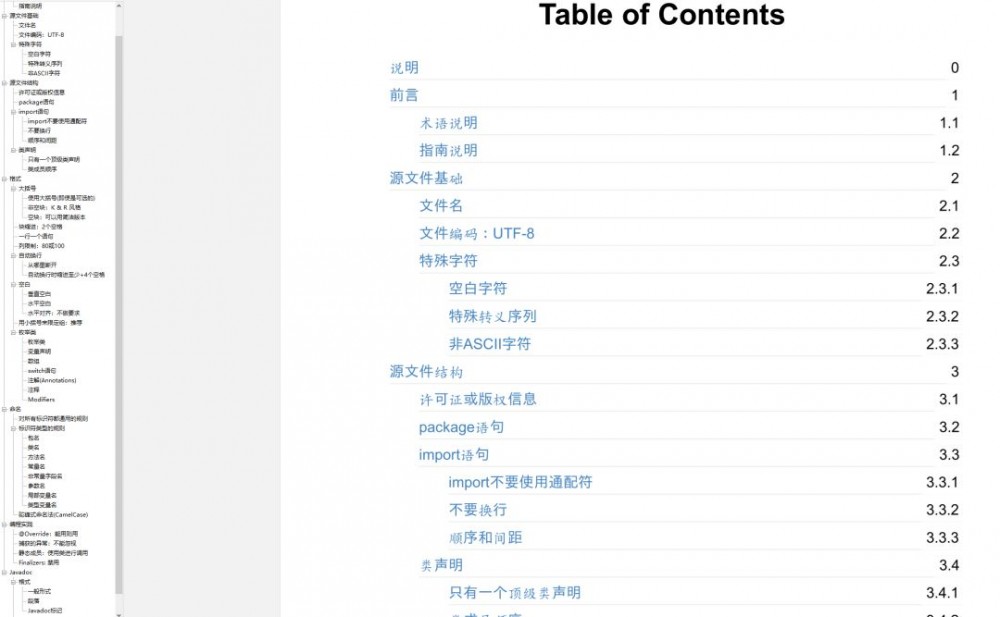 Google 出品的 Java 编码规范，强烈推荐，既权威又科学！