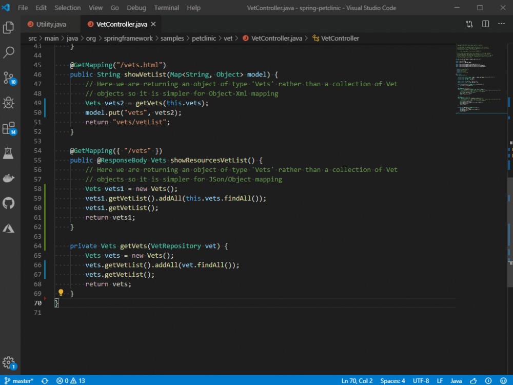 Visual Studio Code 10月 Java扩展更新