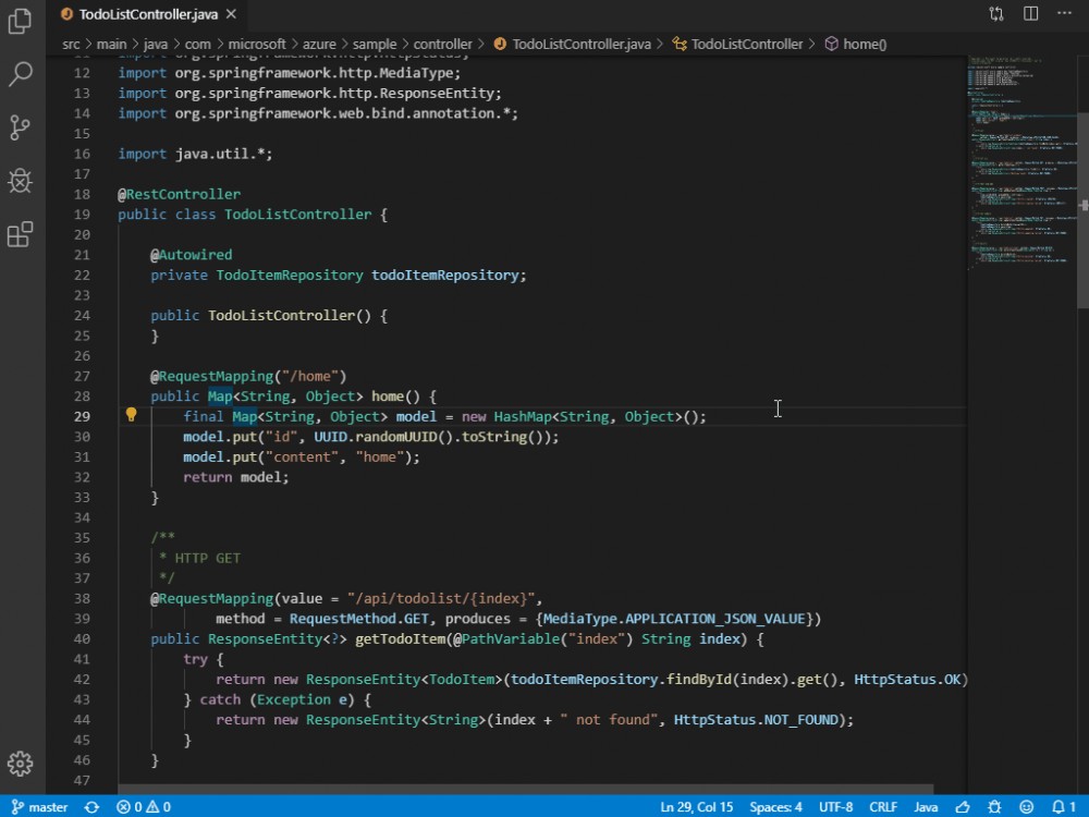 Visual Studio Code 10月 Java扩展更新