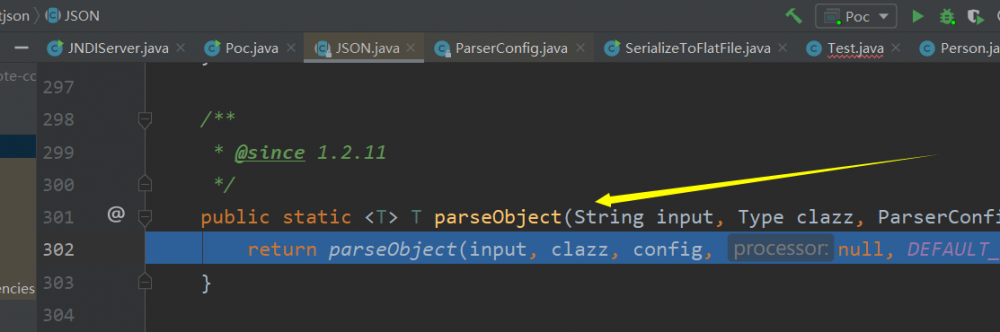 fastjson 1.2.24反序列化导致任意命令执行漏洞分析记录