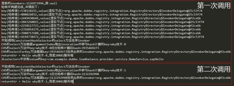 Dubbo一致性哈希负载均衡的源码和Bug，了解一下？