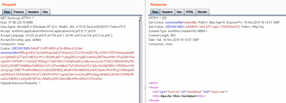 Shiro-721 RCE Via RememberMe Padding Oracle Attack