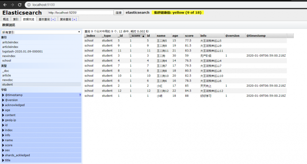 ElasticSearch7安装与SpringBoot集成