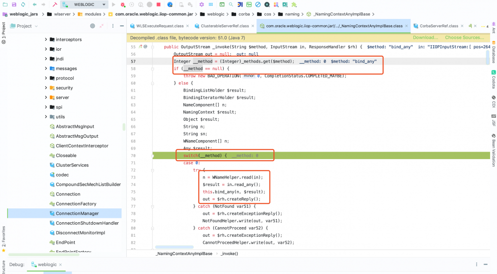 漫谈 WebLogic CVE-2020-2551