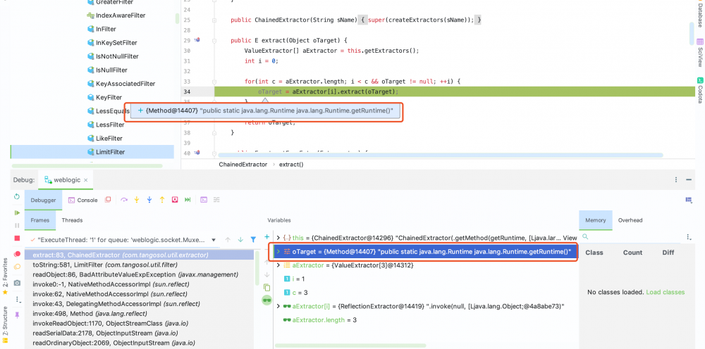 漫谈 Weblogic CVE-2020-2555