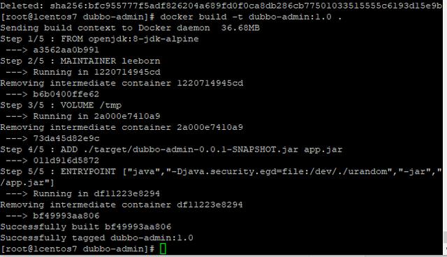 通过docker-compose制作dubbo-admin和zookeeper组合服务