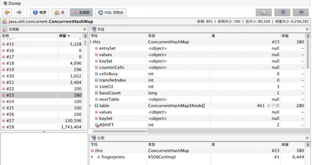 记一次 JAVA 的内存泄露分析