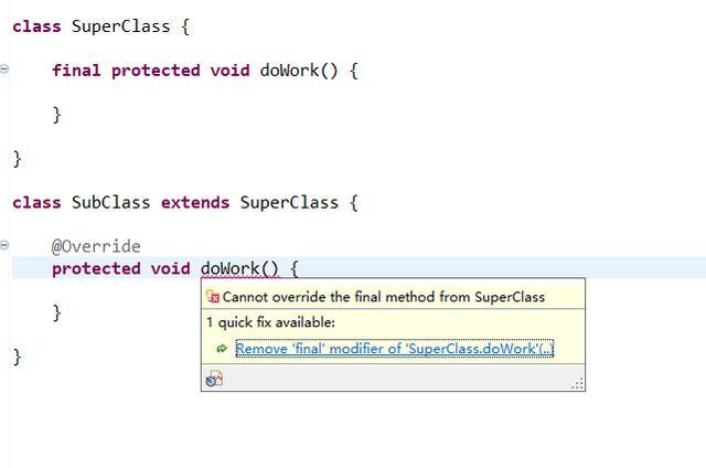 [JAVA] Java面向对象之final、abstract抽象、和变量生命周期