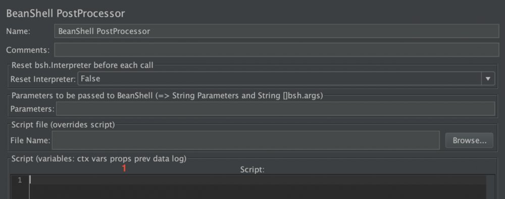 Jmeter系列之BeanShell使用