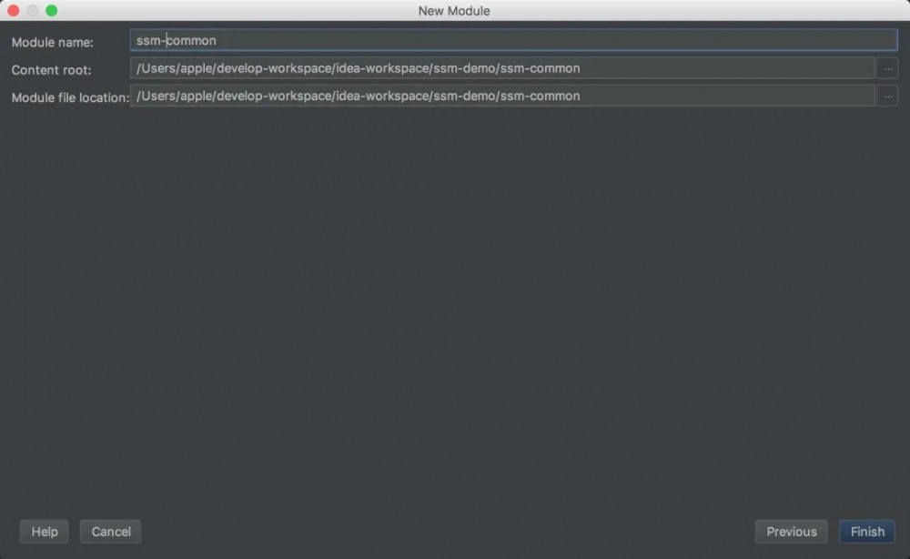 IntelliJ IDEA + Maven 的多模块Spring MVC + Spring + Mybatis项目骨架