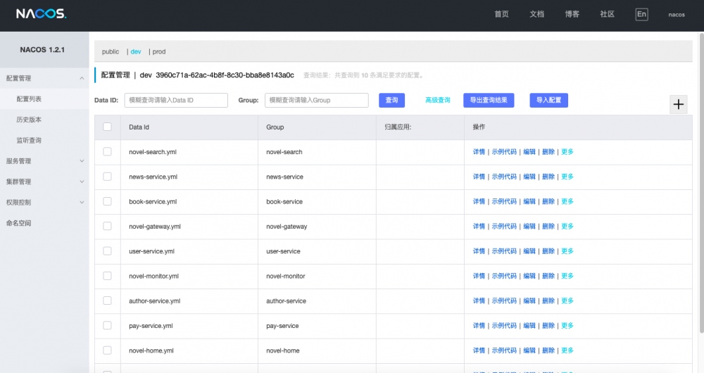 Novel-Cloud 1.2.0 发布，微服务技术栈学习型项目