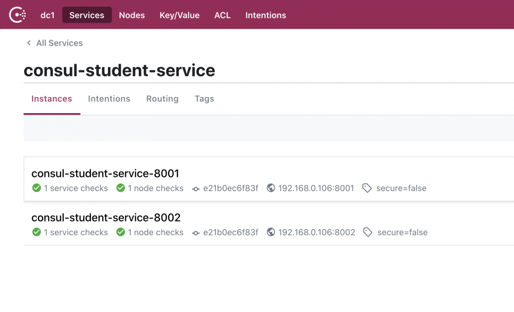 SpringBoot + Spring Cloud Consul 服务注册和发现