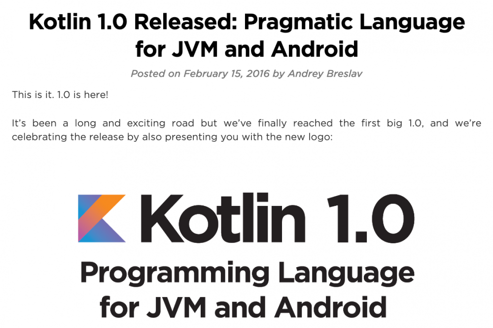 Kotlin 實戰範例 (0) 前言