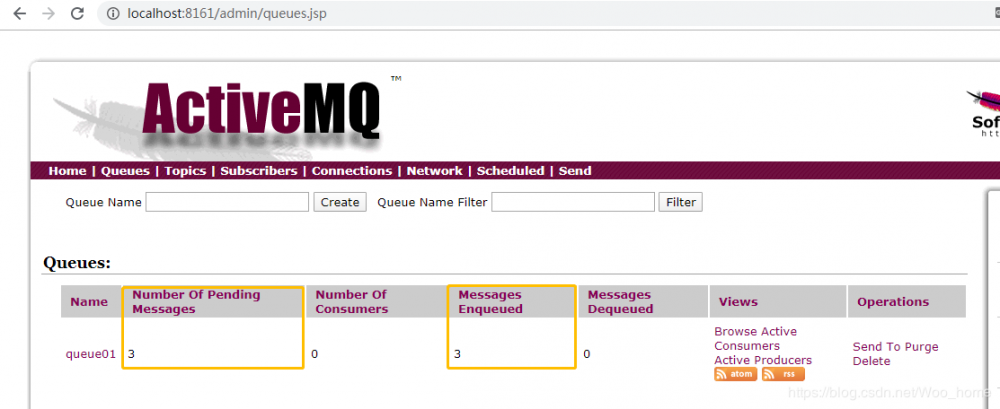 Java 连接 ActiveMQ（点对点）